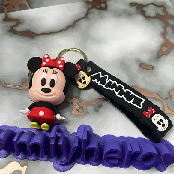 Disney Primark Minnie Mouse Camera Bag with Disney Minnie tumbler and Keychain - Picture 6 of 6